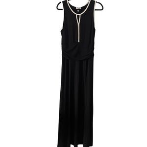 ROXBERI STUDIO Black Maxi Sleeveless Dress Sz 12
